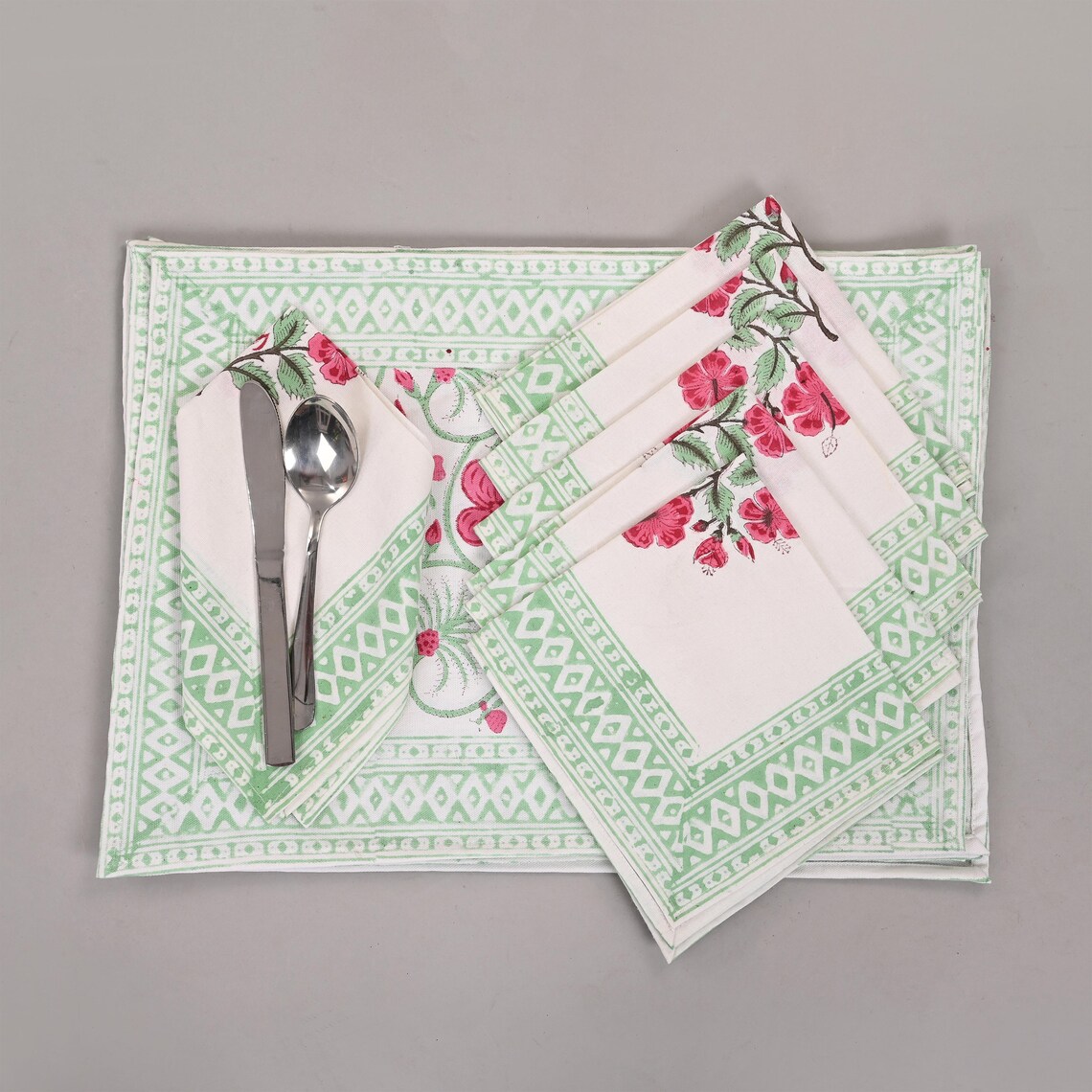 Dining Table Placemats Set OF 6 Placemats and 6 Napkins Home& Etsy