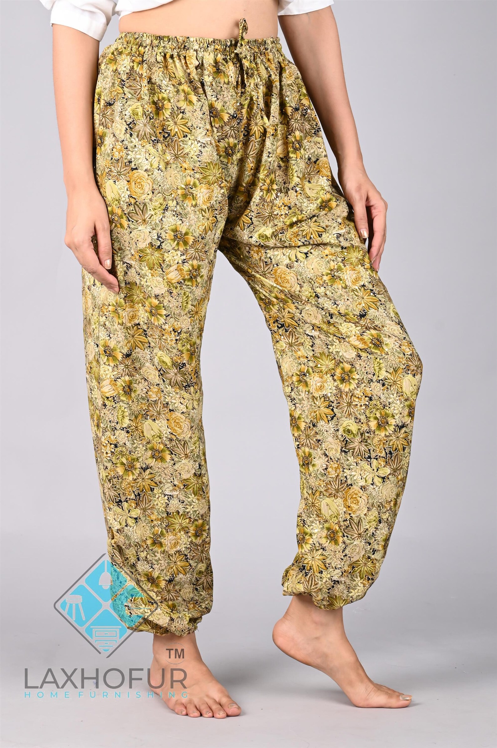 Women Silk Trousers Yoga Trousers For Women And Girls Unisex Etsy