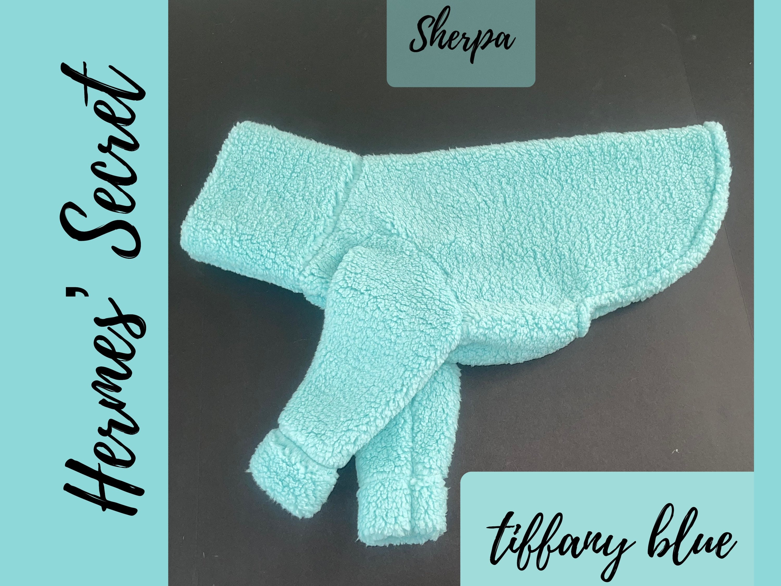 Hermes' Secret Tiffany Blue Sherpa Jammies 