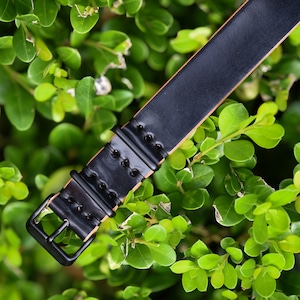 USA Handmade Racado Italian Leather Shell Cordovan NATO Black Watch Strap Full Grain One Piece Zulu Pass Through 16 17 18 19 20 21 22 24 mm