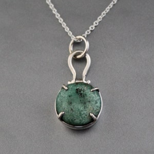 Turquoise Necklace, Silver Jewelry, 925 Sterling Silver Gemstone Pendant, Necklace For Him/Her, Gift For Father, Gift For Mother, Boho