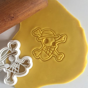 Cookie Cutter Straw Hat Pirates draw on Laboon - One piece - Cookie cutter - Jolly Roger