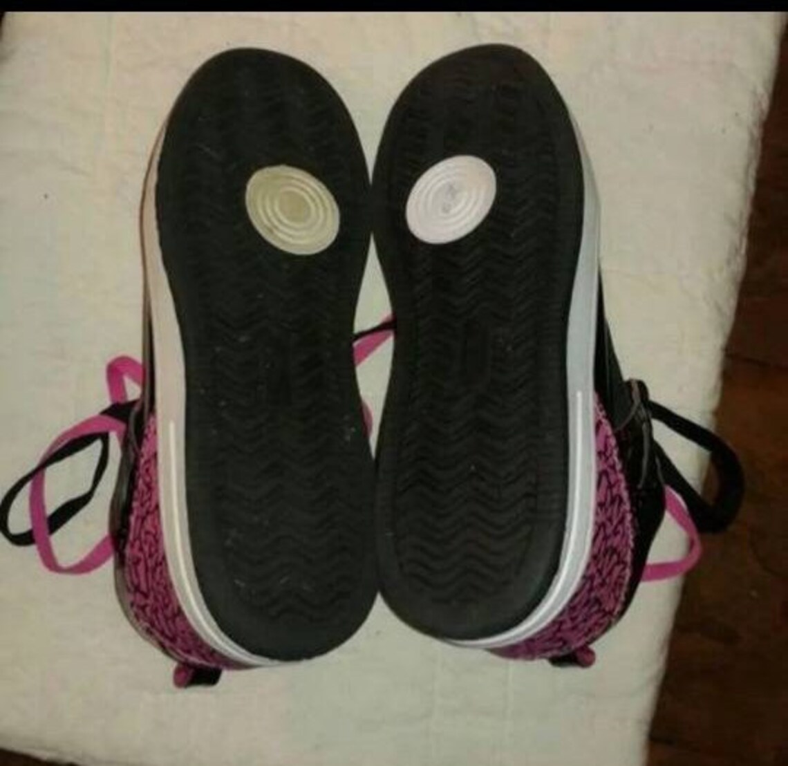 FUBU VTG PINK &amp; Black Hightops Womens Tennis Shoes Etsy