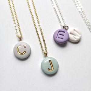 INITIAL NECKLACE | custom | lightweight | hypoallergenic | handmade