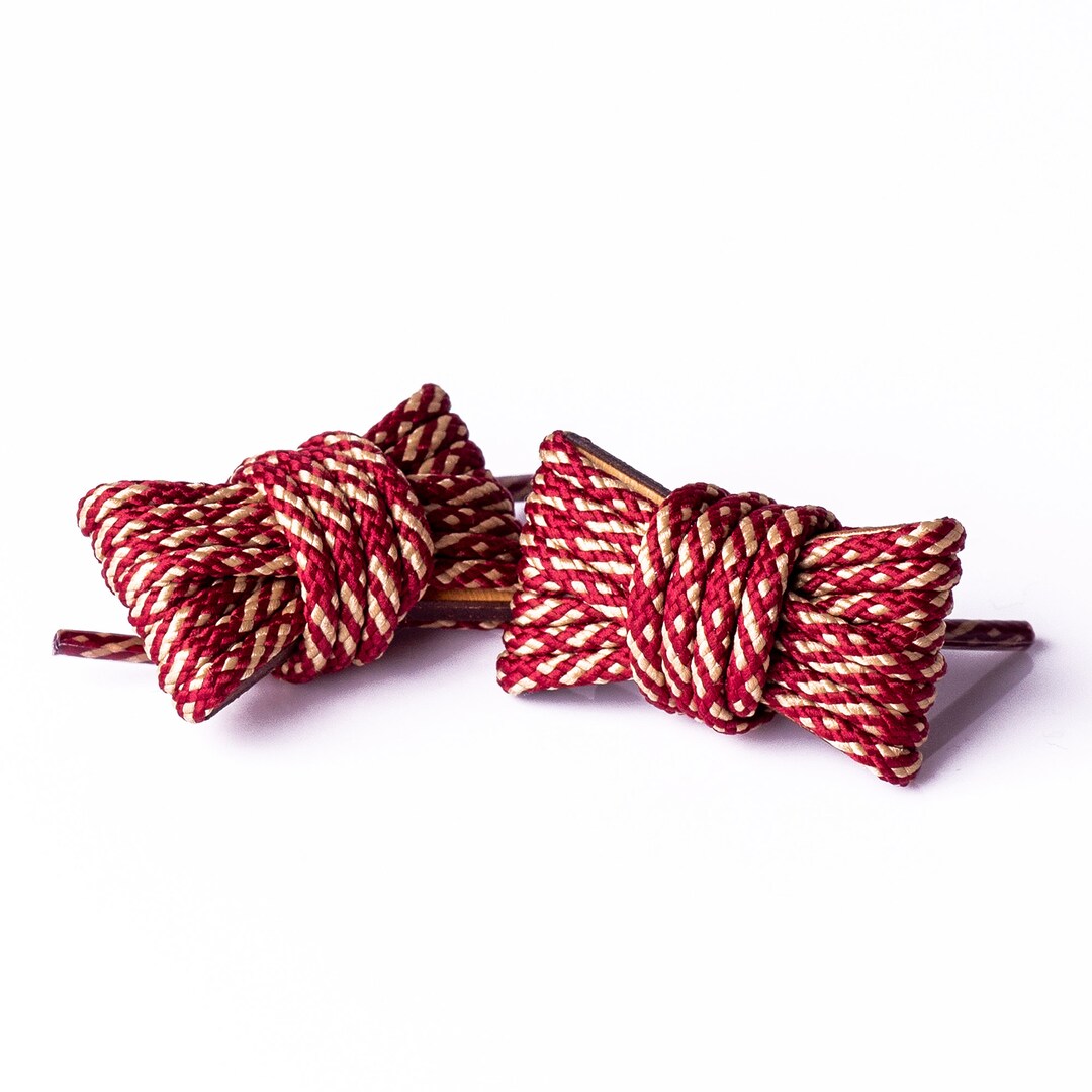Burgundy Shoe Lace Beige Shoelaces Red Shoelaces Colorful Etsy
