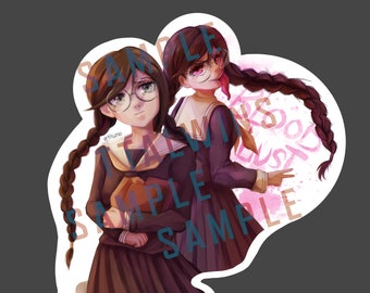Touko Fukawa and Genocider Jack Sticker