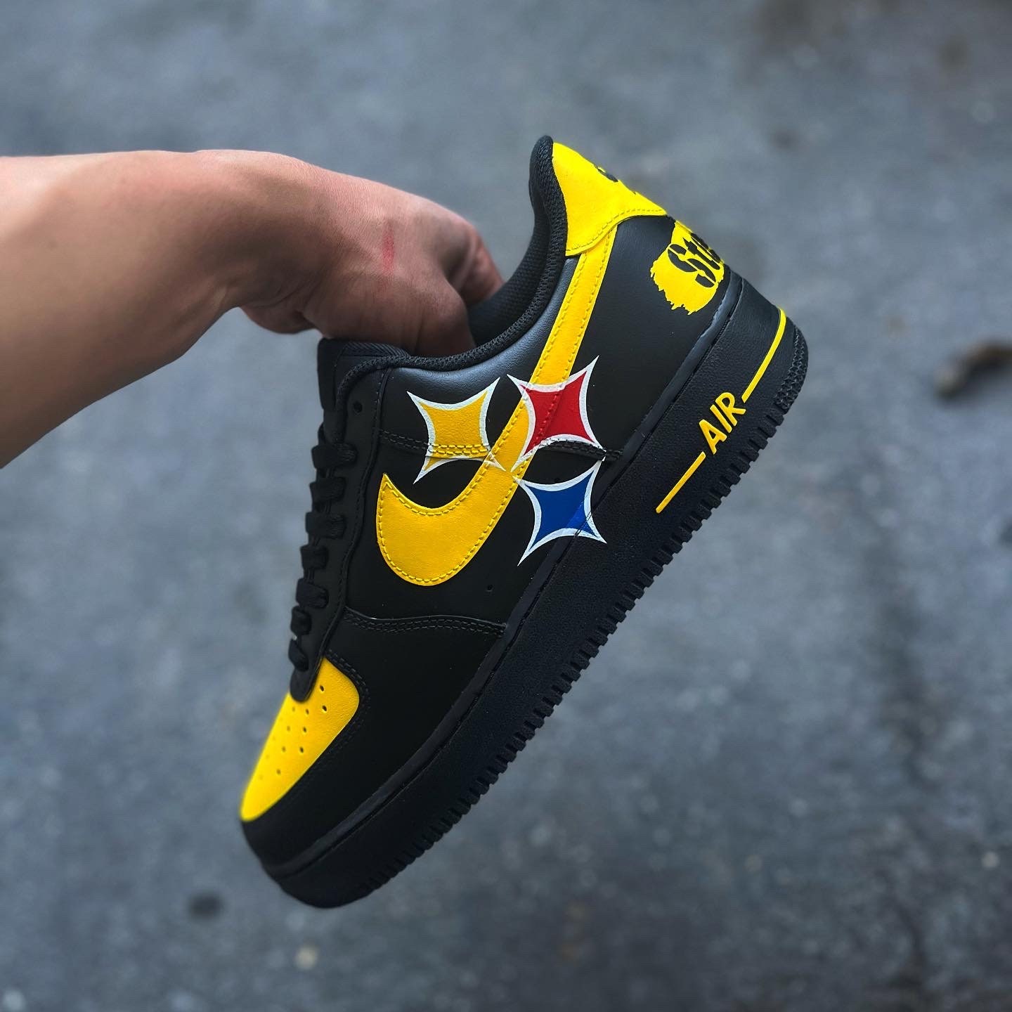 Steelers Custom Shoes - Color Rush Collection — VC2ART