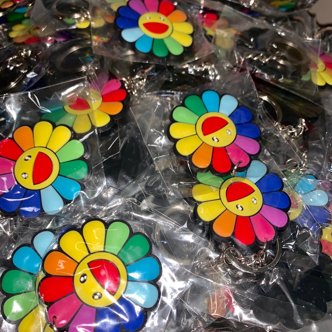 Hypebeast Keychains Murakami Supreme ETC Jibbitz Etsy