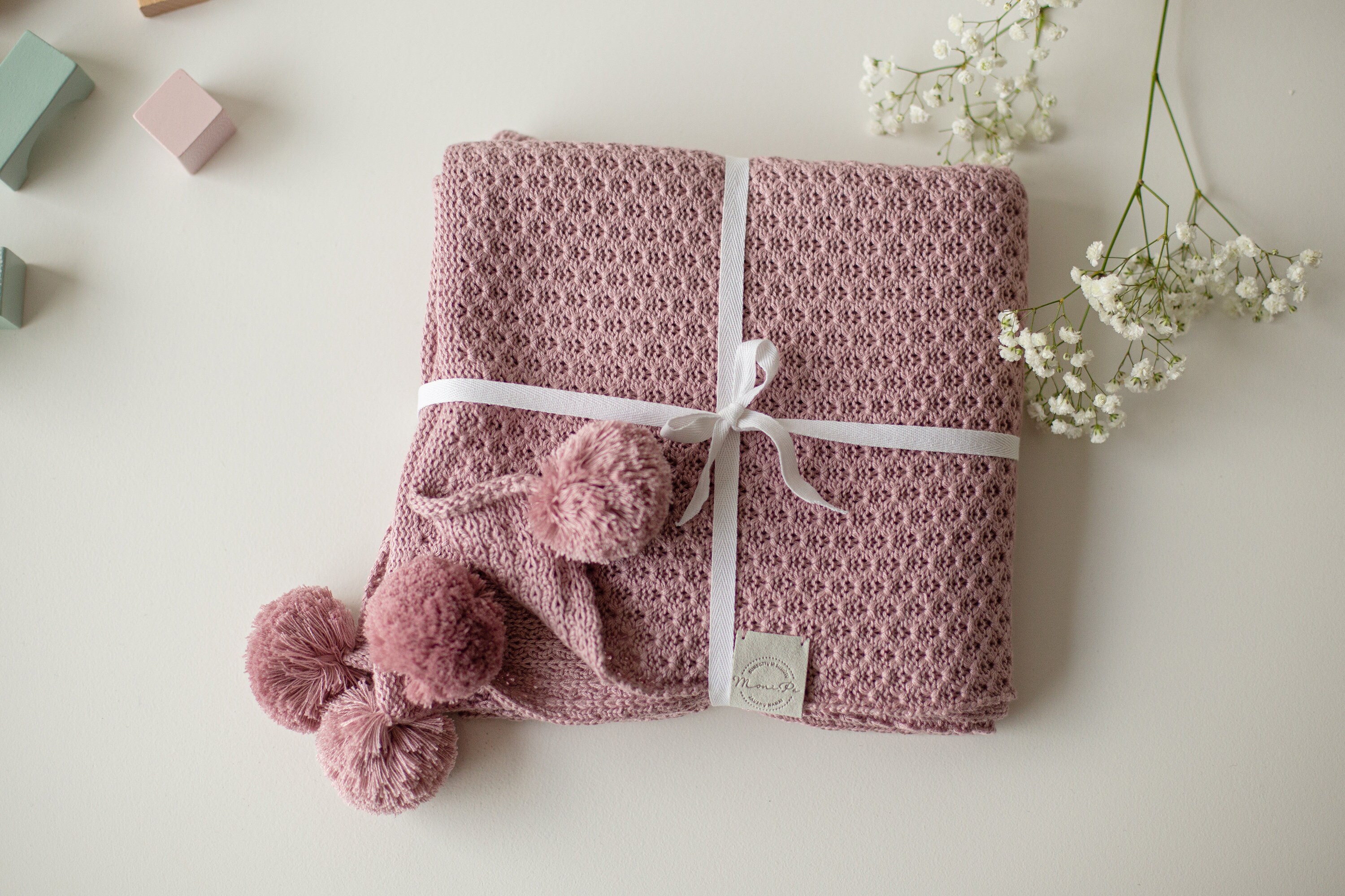 Pehr Organic Cotton Blanket - Bunny Hop | Shop