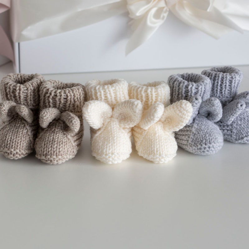 knitted shoes for babies