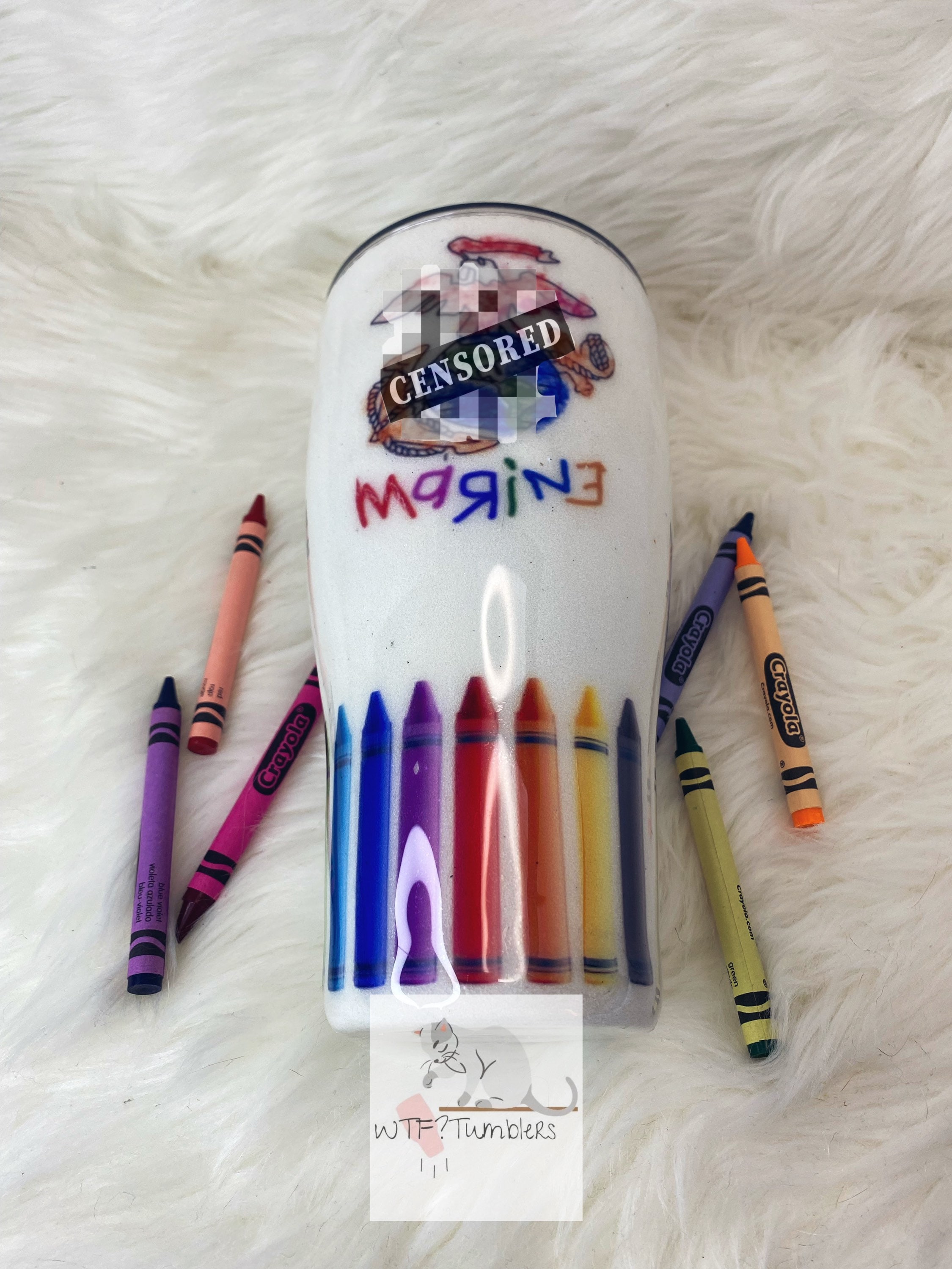 Crayons for Breakfast Etsy