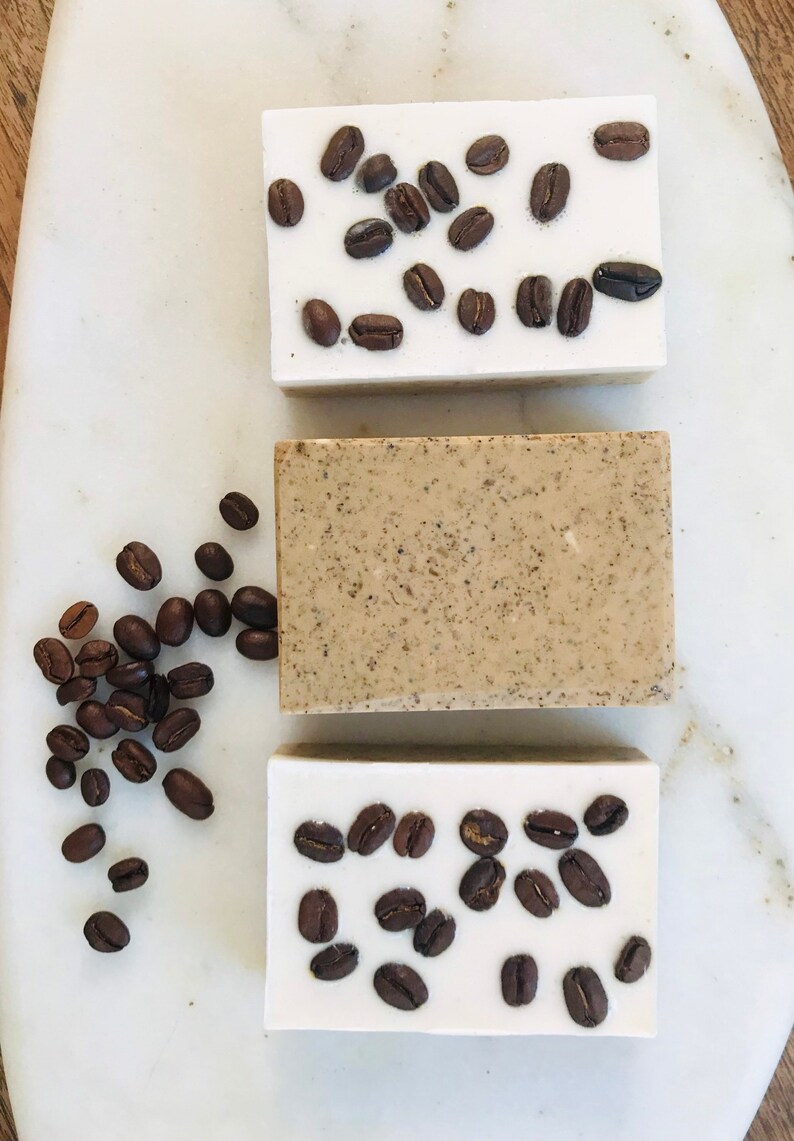 Coffee & Cocoa Exfoliating Bar, With Shea Butter and Honey Home Spa image 5