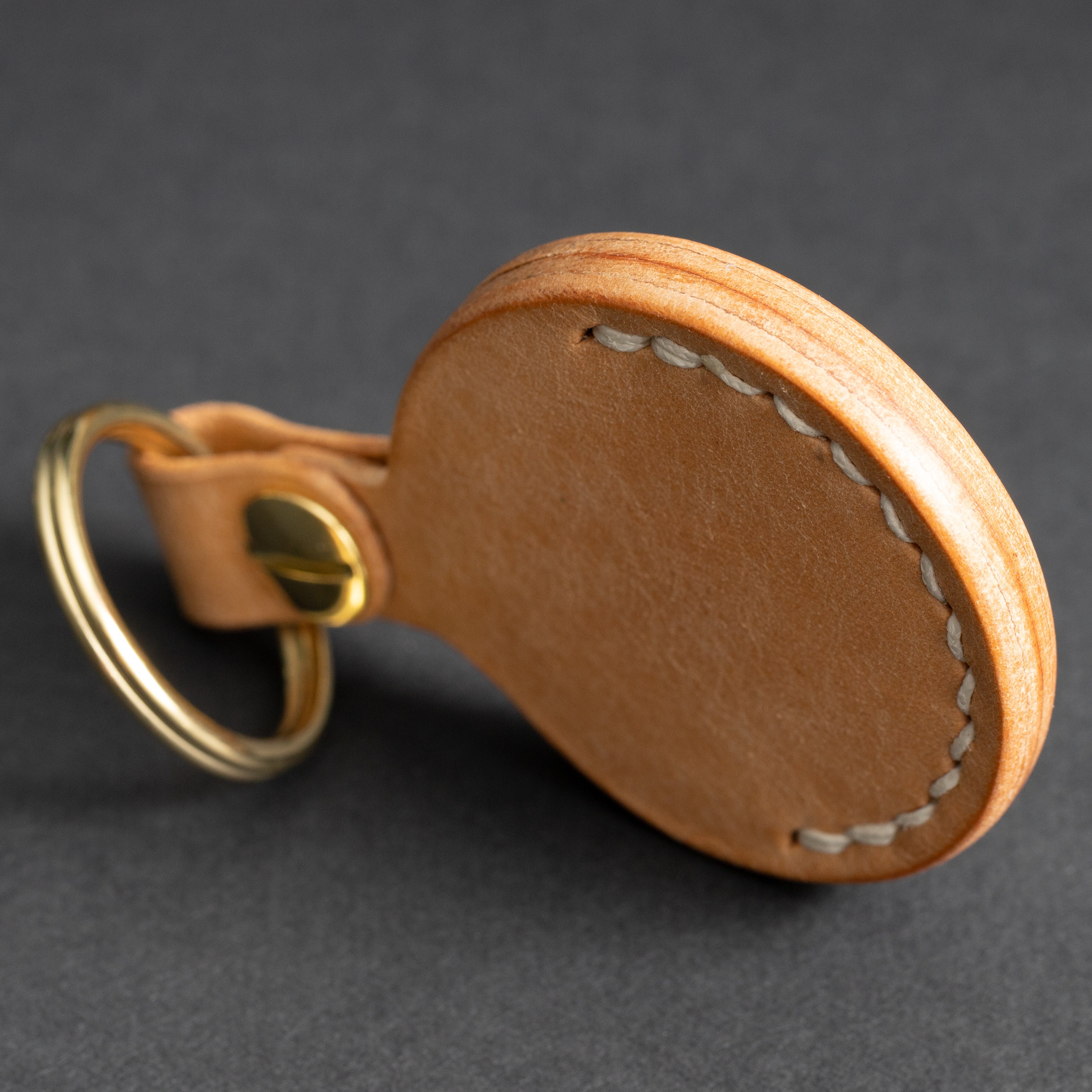 Leather Key Ring for Apple AirTag Custom Etsy