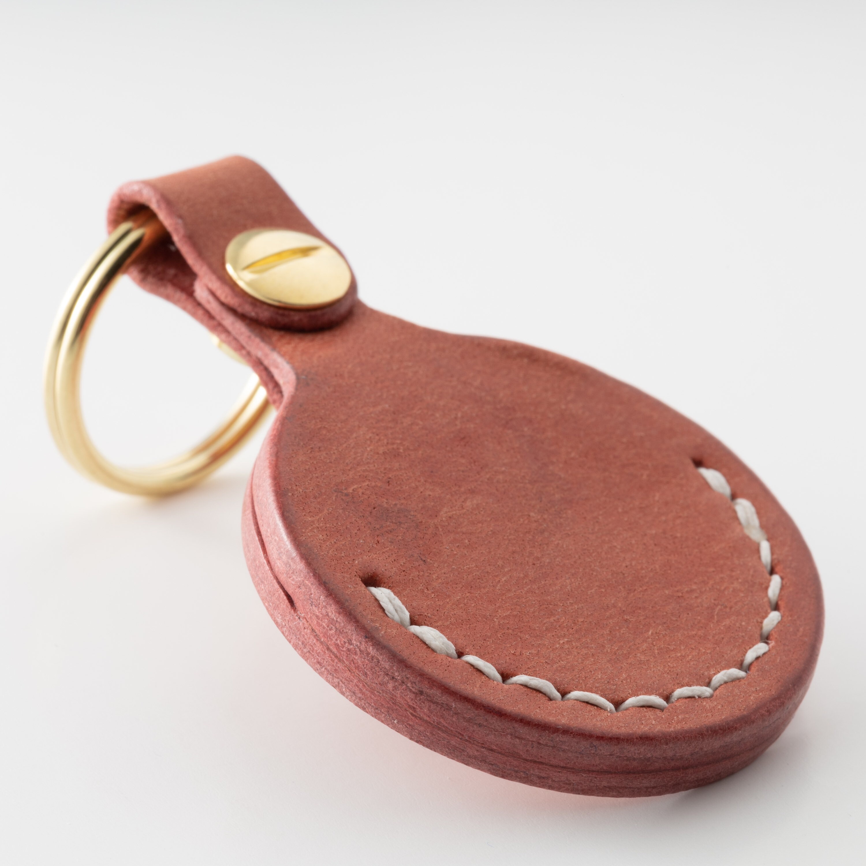 Leather Key Ring for Apple AirTag Custom Etsy