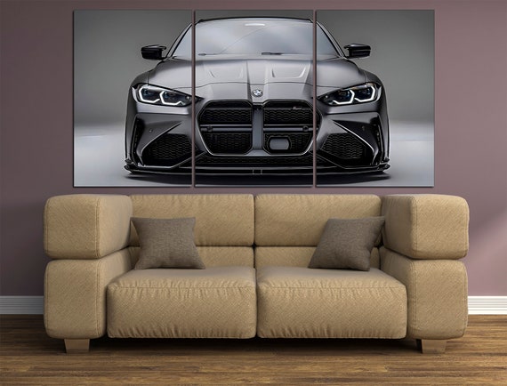 Bmw poster Modern car BMW black