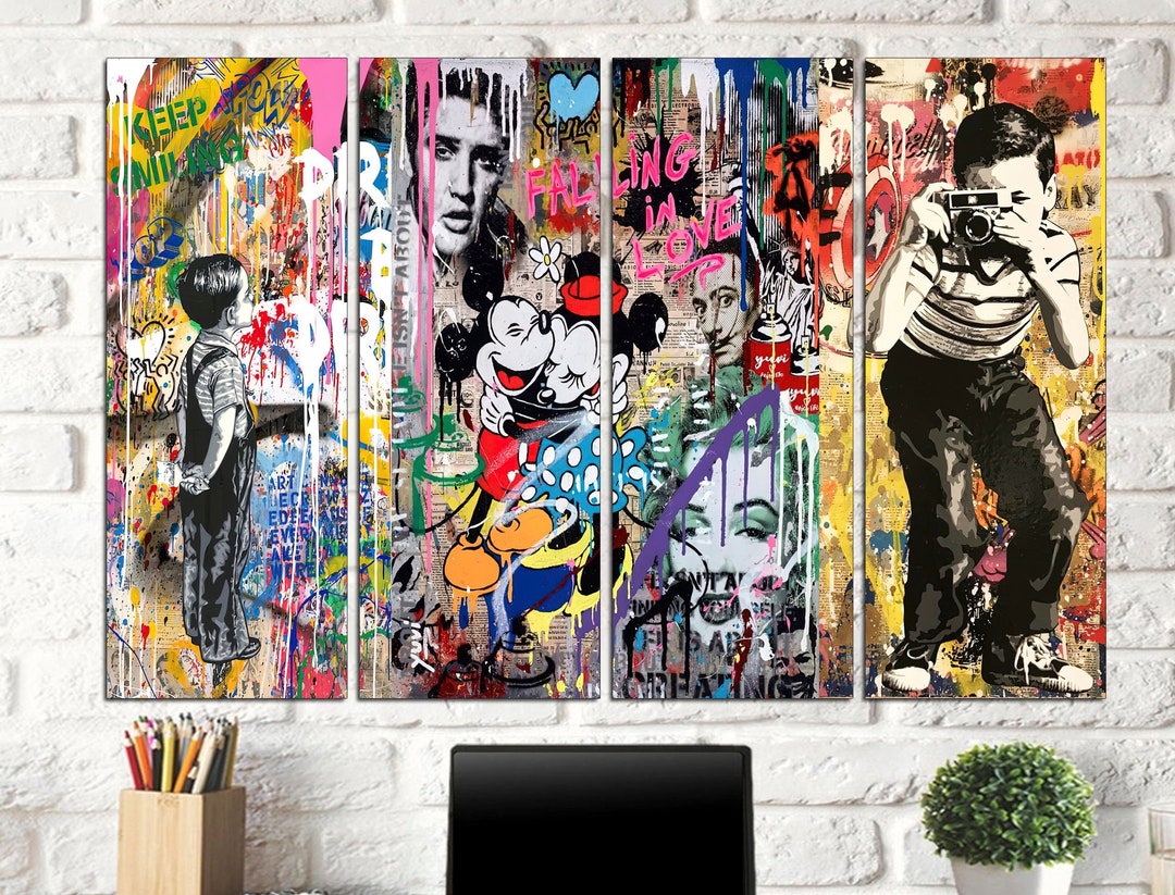 Contemporary Art Graffiti Street Art Urban Wall Art Street Art on