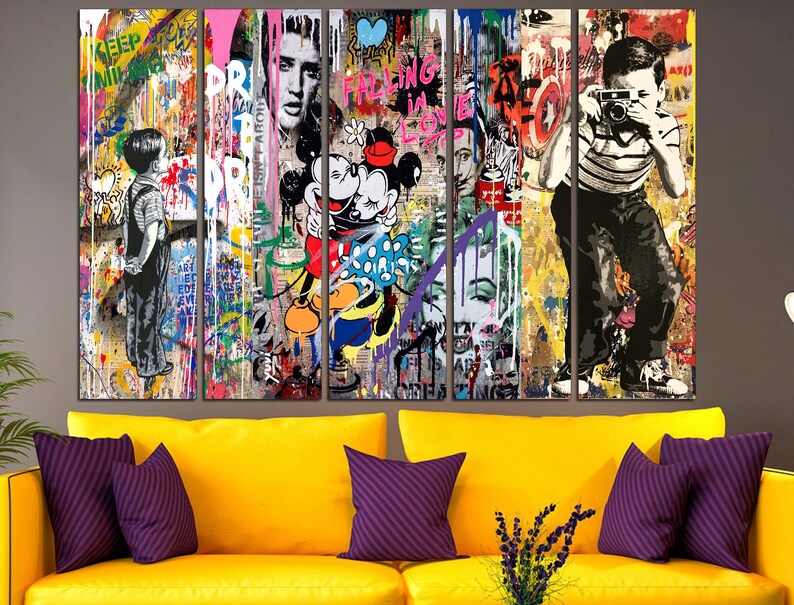 Contemporary Art Graffiti Street Art Urban Wall Art Street Art on