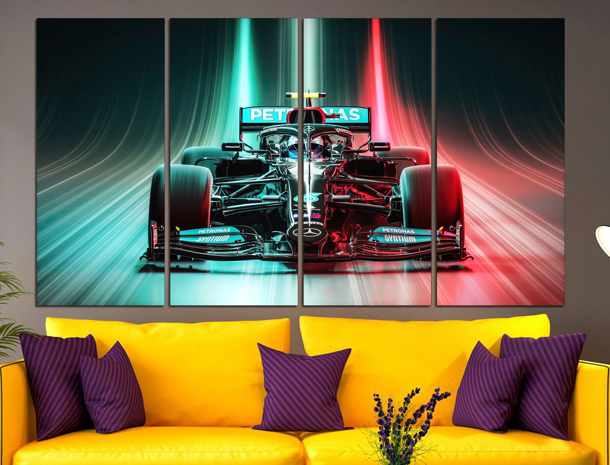Formula One Car F1 Poster Canvas F1 Formula 1 Car Print On Canvas F1 formula-one-car-f1-poster-canvas-f1-formula-1-car-print-on-canvas-f1