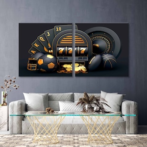 Casino Sport Roulette Painting, Casino Canvas Wall, Casino Art Deco, Casino Wall Art, Casino Art Decor, Black Background Wall, Gray Decor