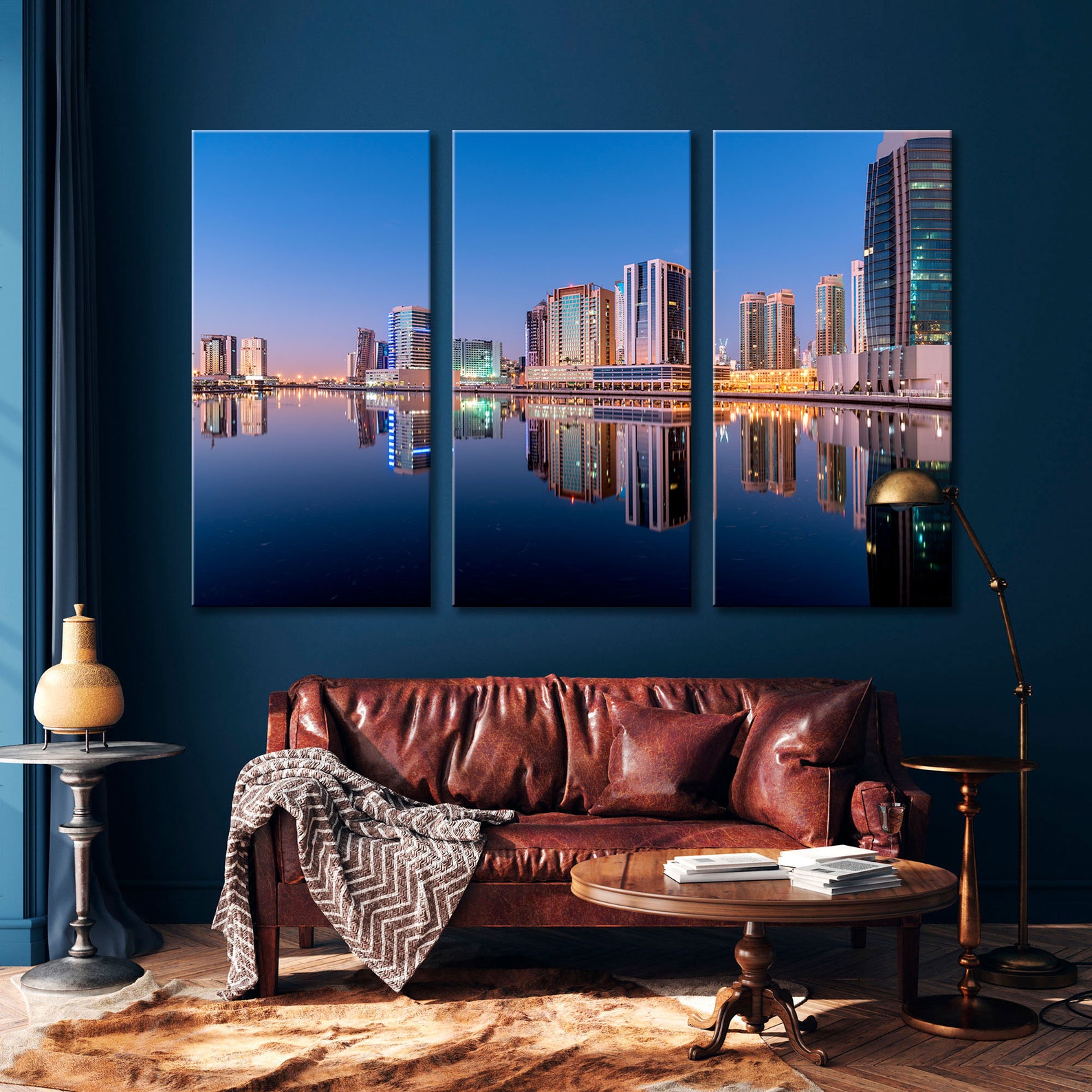 Dubai Canvas Art Buildings Wall Art Architecture Wall Art Etsy