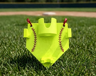 Opberger softbalhek | Ballpark Buddy | Dugout-uitrustingshouder | Softbal moedercadeau | Hekhouder voor handschoenen, vleermuizen en uitrusting