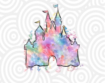 Download Disney Watercolor Etsy