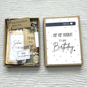 Personalisiertes Geburtstagsgeschenk für Frauen,  Personalisierte Geschenkbox gefüllt,  Geschenkidee Frau, Geschenkset zum Geburtstag, 21