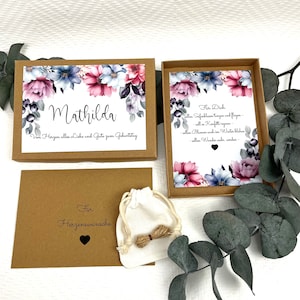 Personalisiertes Geldgeschenk zum Geburtstag für Frauen, persönliches Geburtstagsgeschenk für Schwester und Freundin, Geschenkverpackung,0