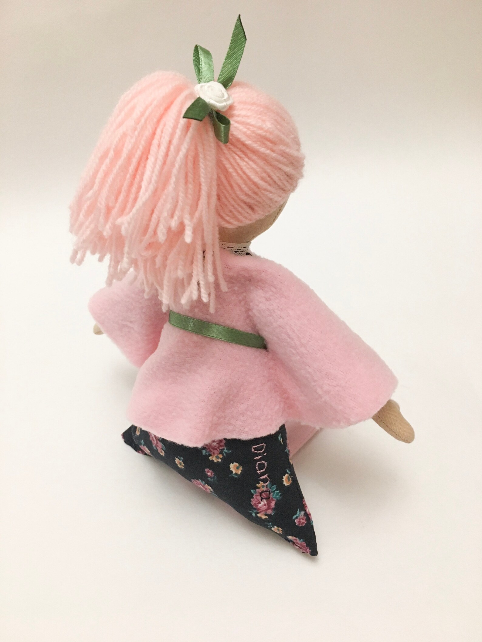 Doll hair pattern Doll hairstyle tutorial Rag doll hair Etsy