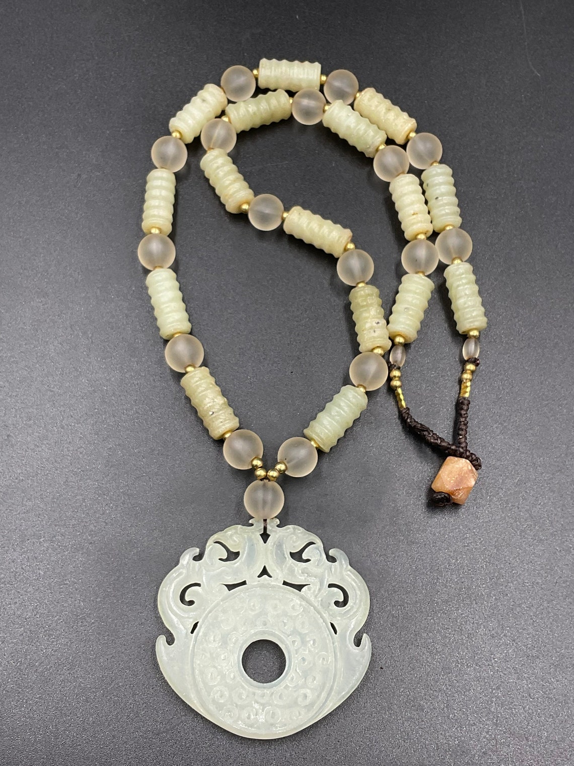 Authentic Beautiful Art Burmese Jade Stone and Ancient Crystal Etsy UK