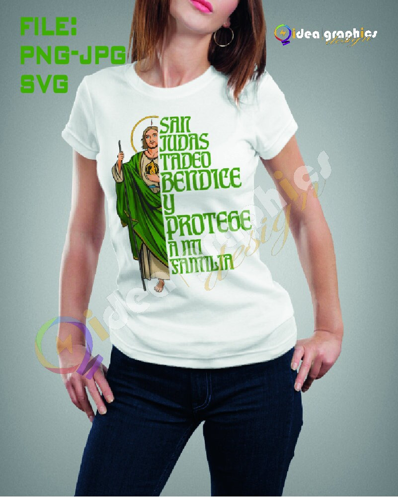 Playeras personalizadas de san judas tadeo sales