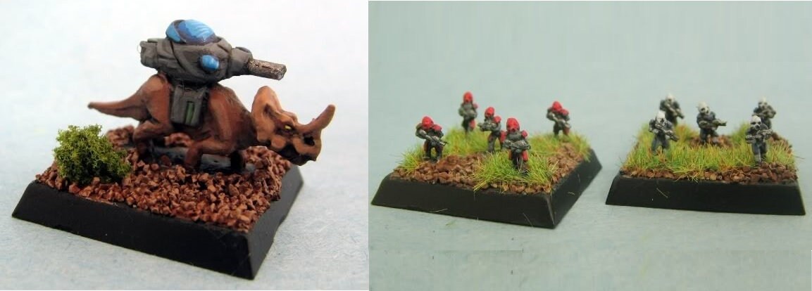 6mm Scifi Lizard Rider Units - Etsy