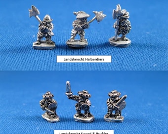 6mm Landsknecht Renaissance Units