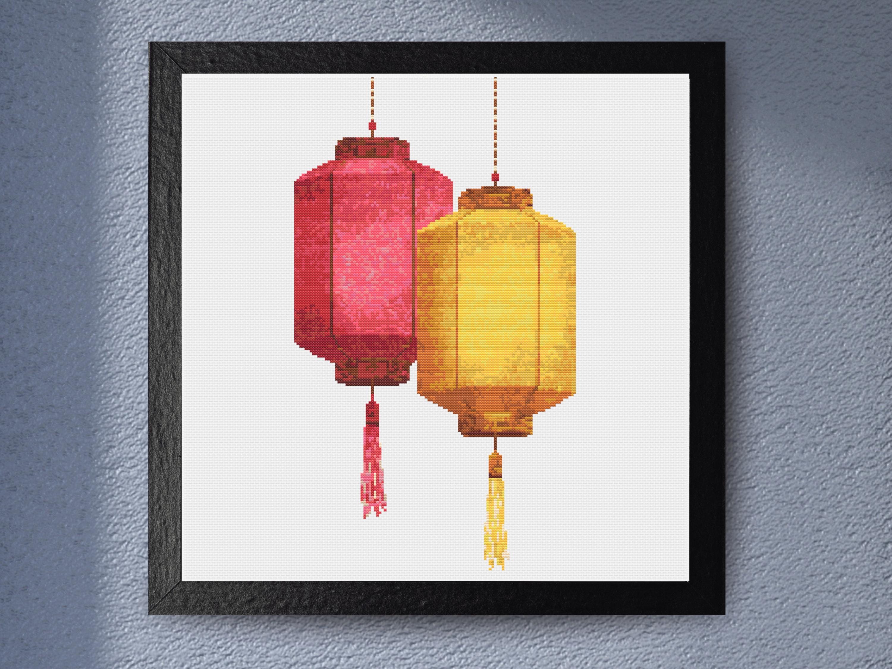 Chinese Lanterns - Oriental  Design Hanging Lantern 