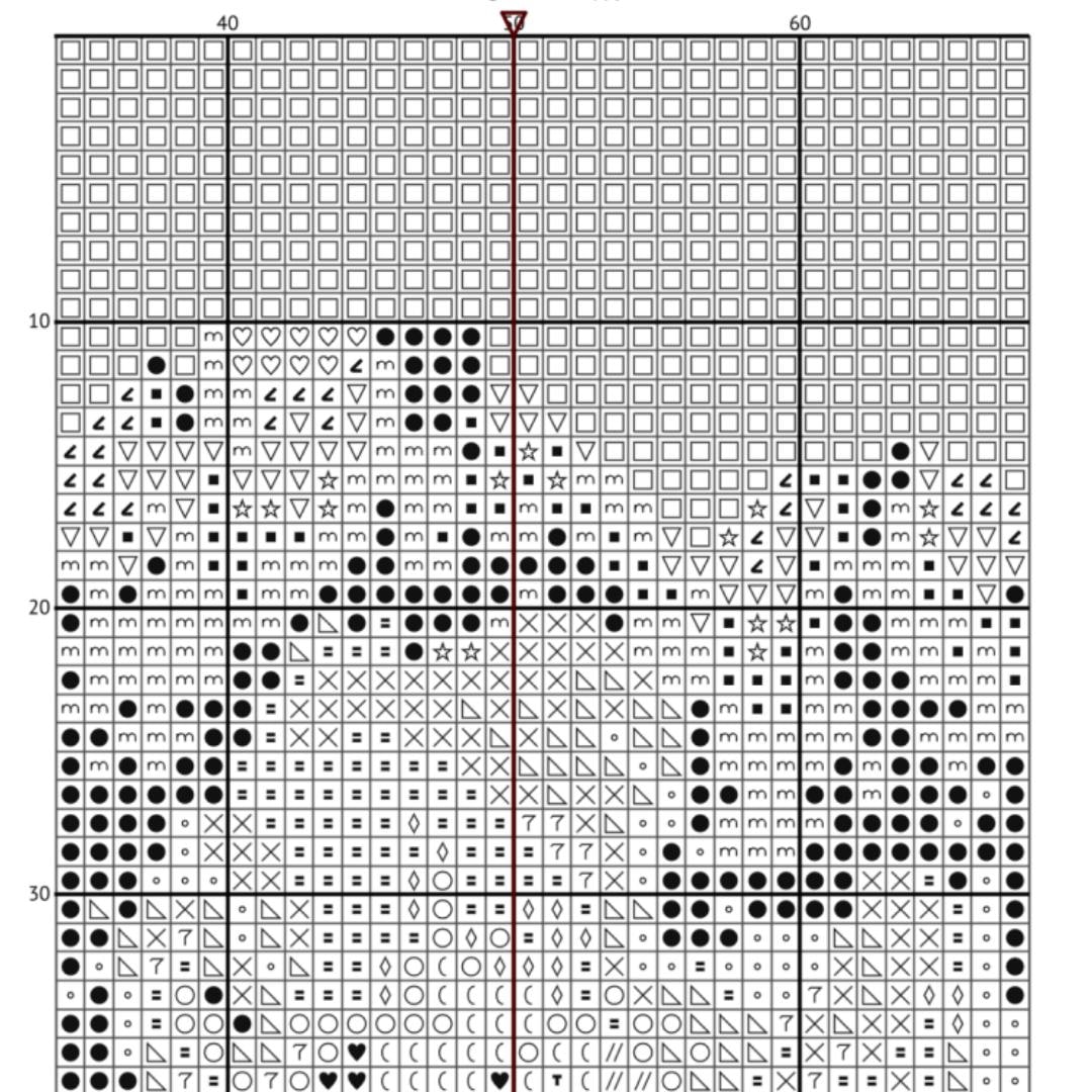 Elegant Red Poppy Cross-Stitch Pattern for Floral Remembrance | Nature-Inspired Stitch Design - Thumbnail 5