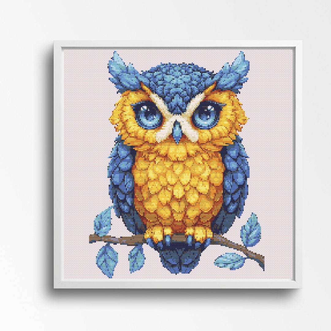 Blue Winged Owl - Image 1