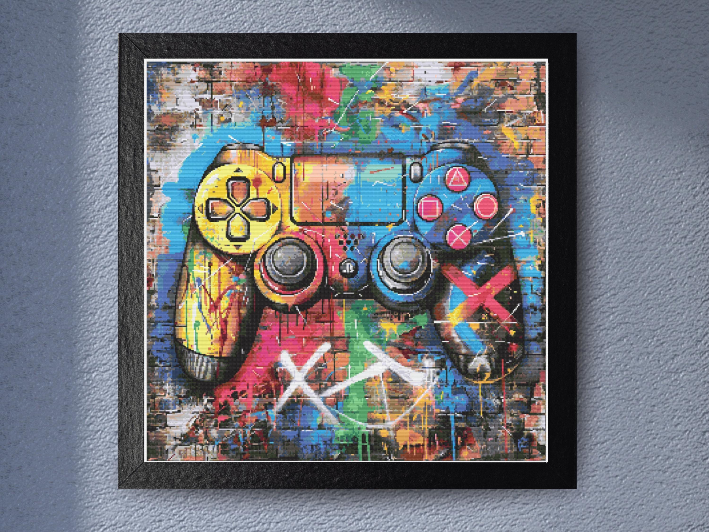 Controller Chaos - Vibrant Gaming - Image 1