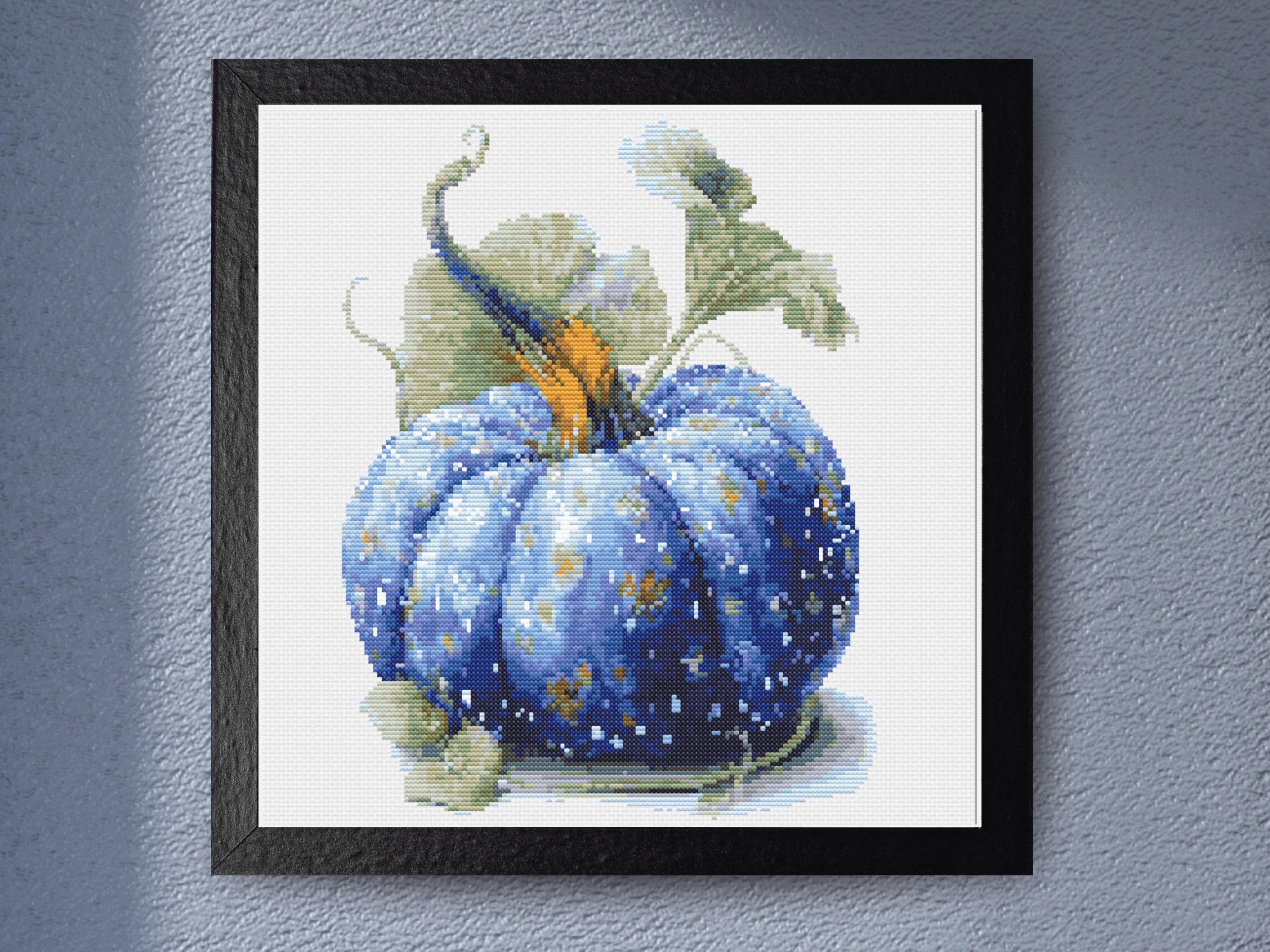 Blue Pumpkin, Fall Decor – Halloween - Image 1