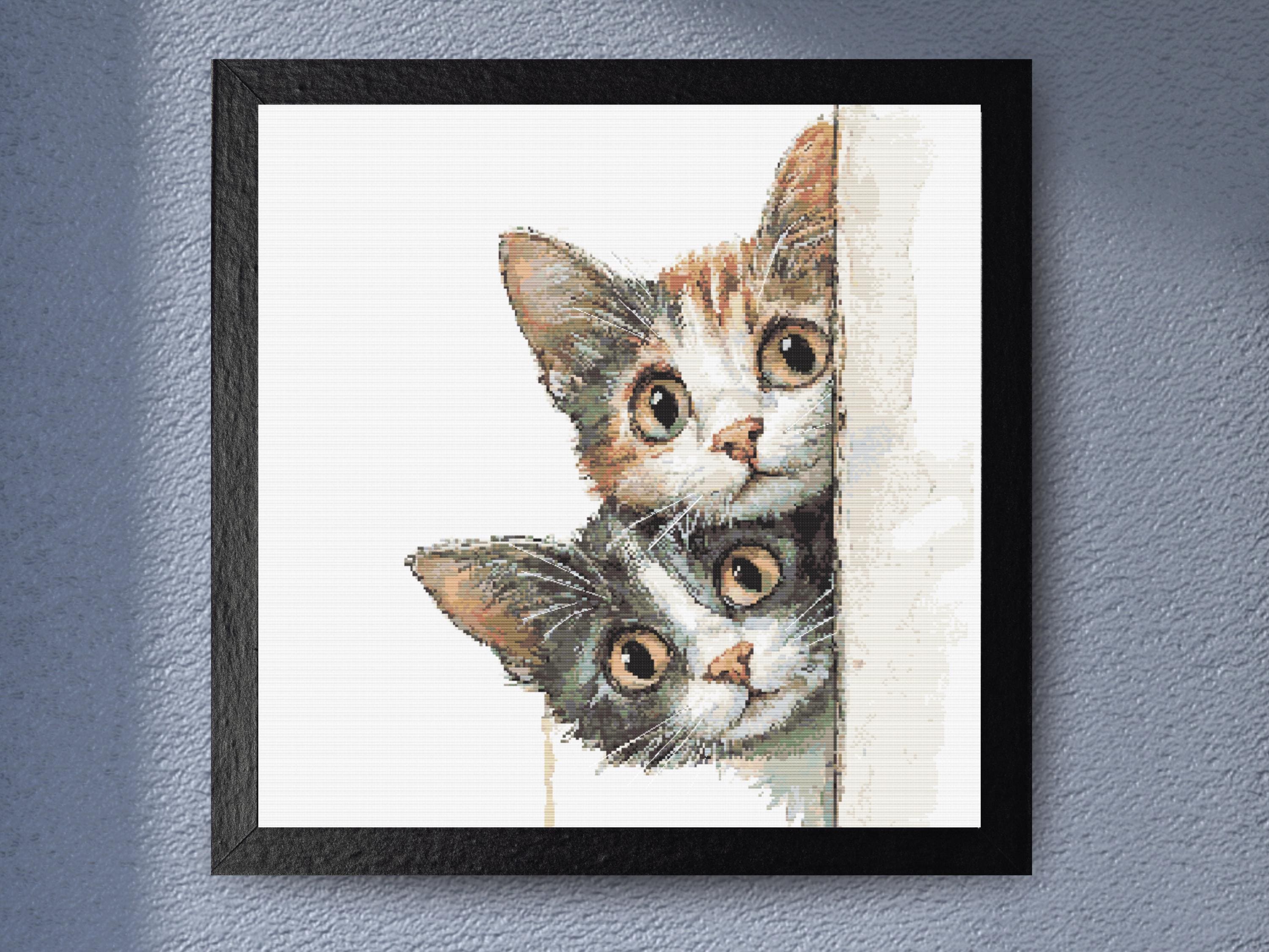 Peekaboo Kittens โ Adorable Cat Lovers Design - Image 1