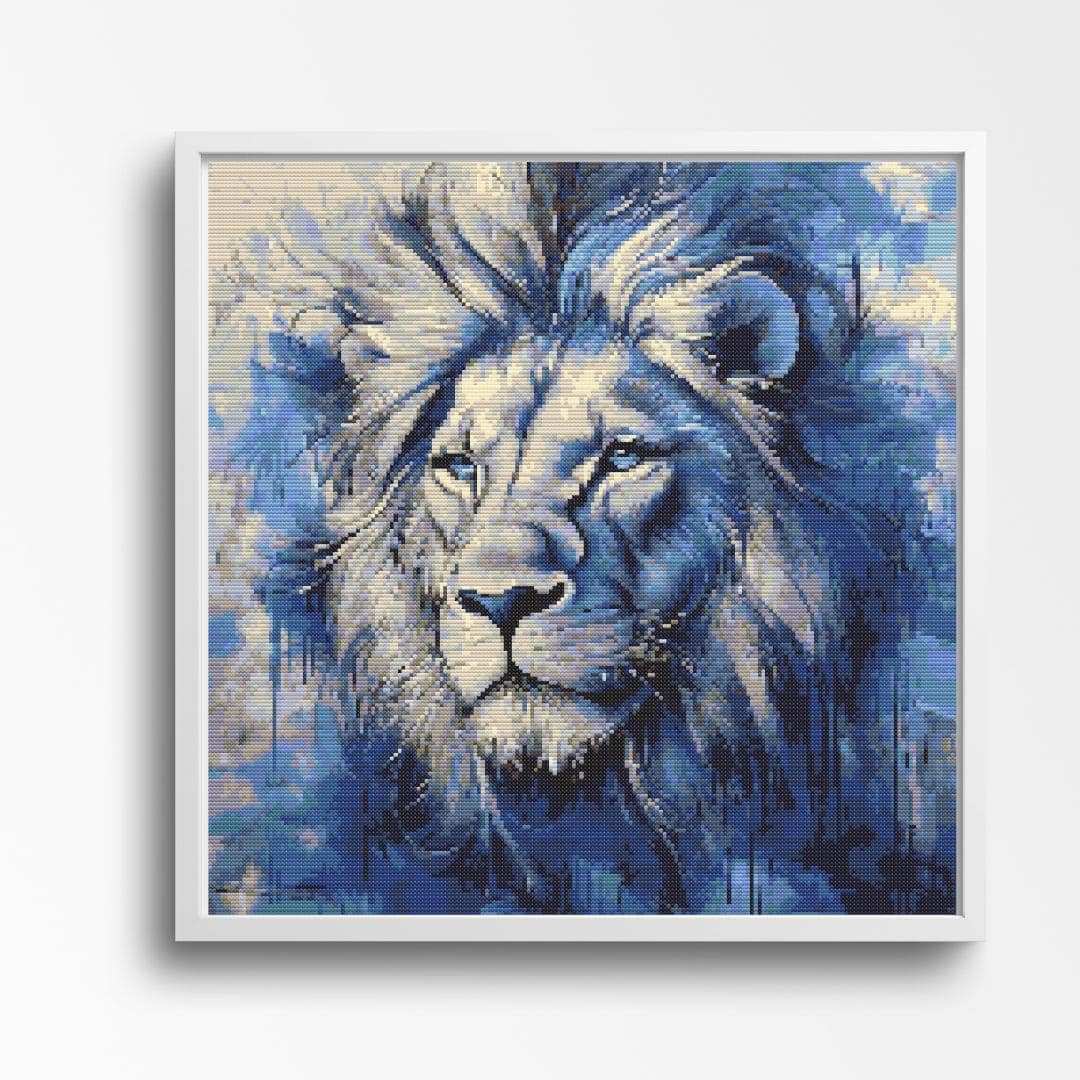 Fierce Blue Lion - Image 1