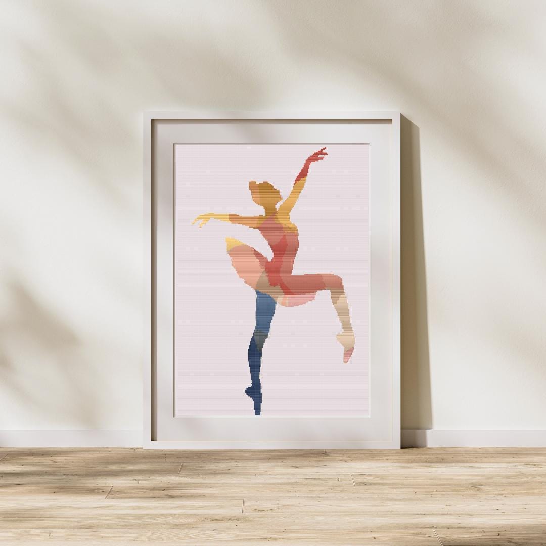 Graceful Silhouette Ballerina - Image 1
