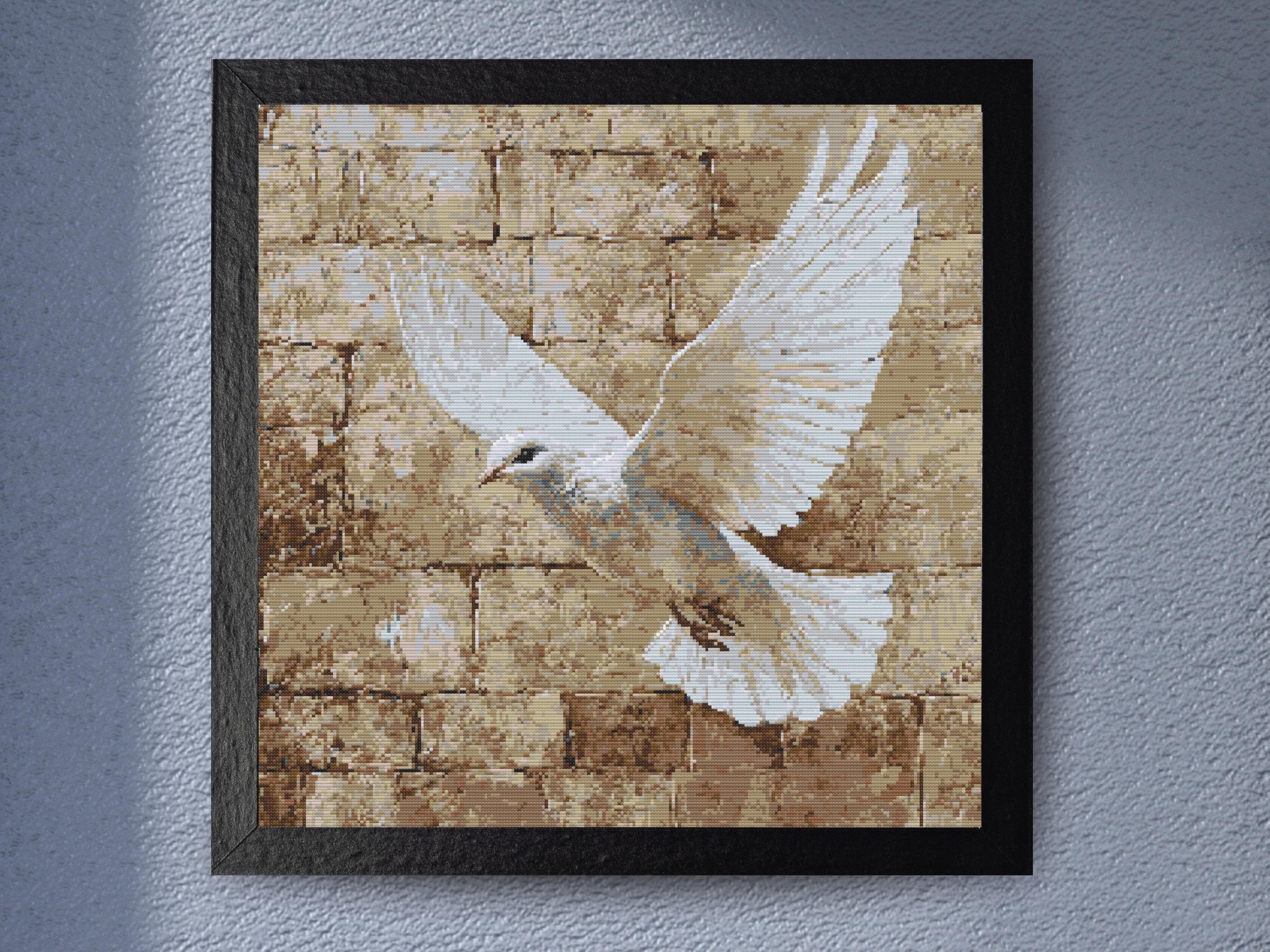 Dove of Peace in Flight - Capture the essence of peace and freedom - Image 1