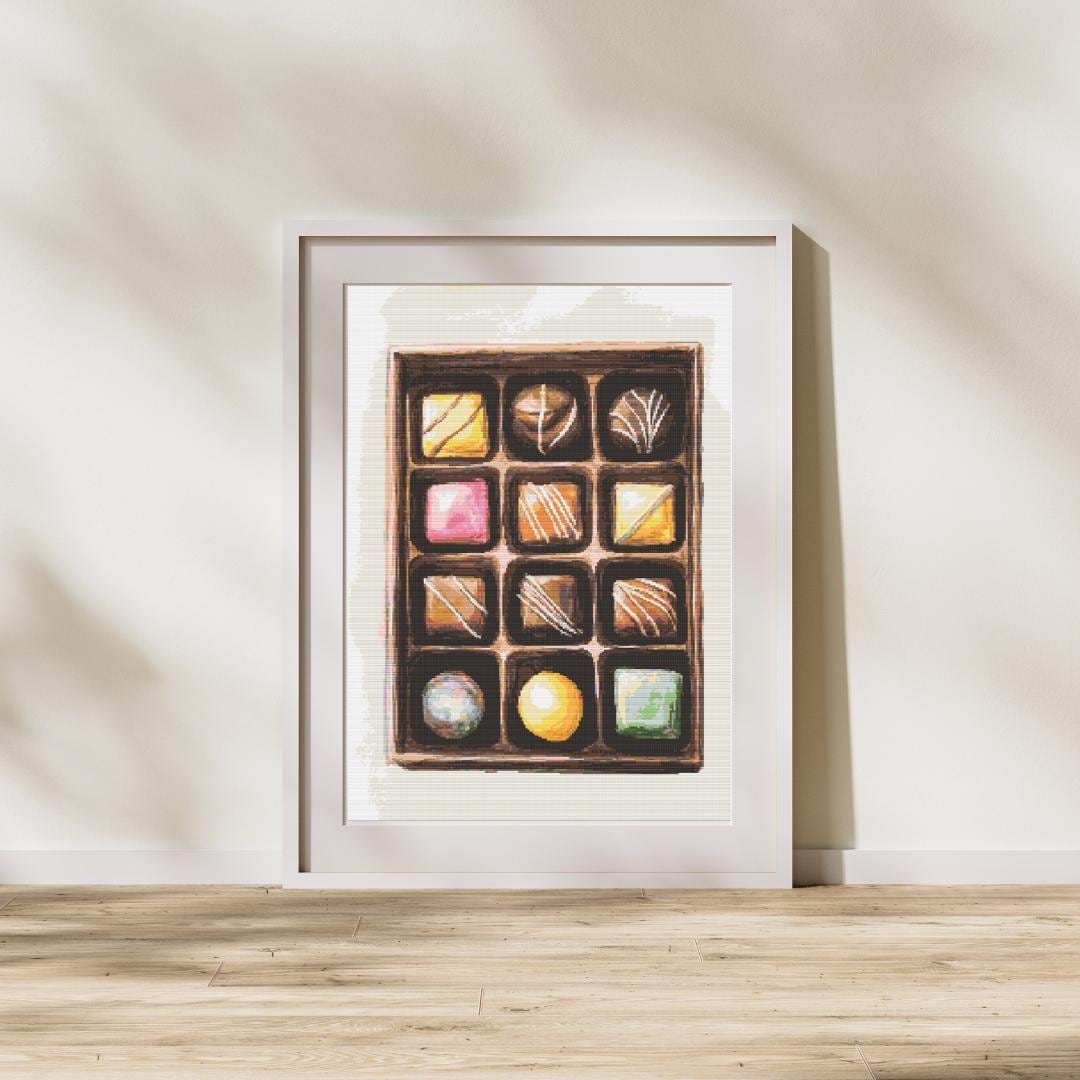 Box of Chocolates - Elegant Assorted Chocolates - Image 1