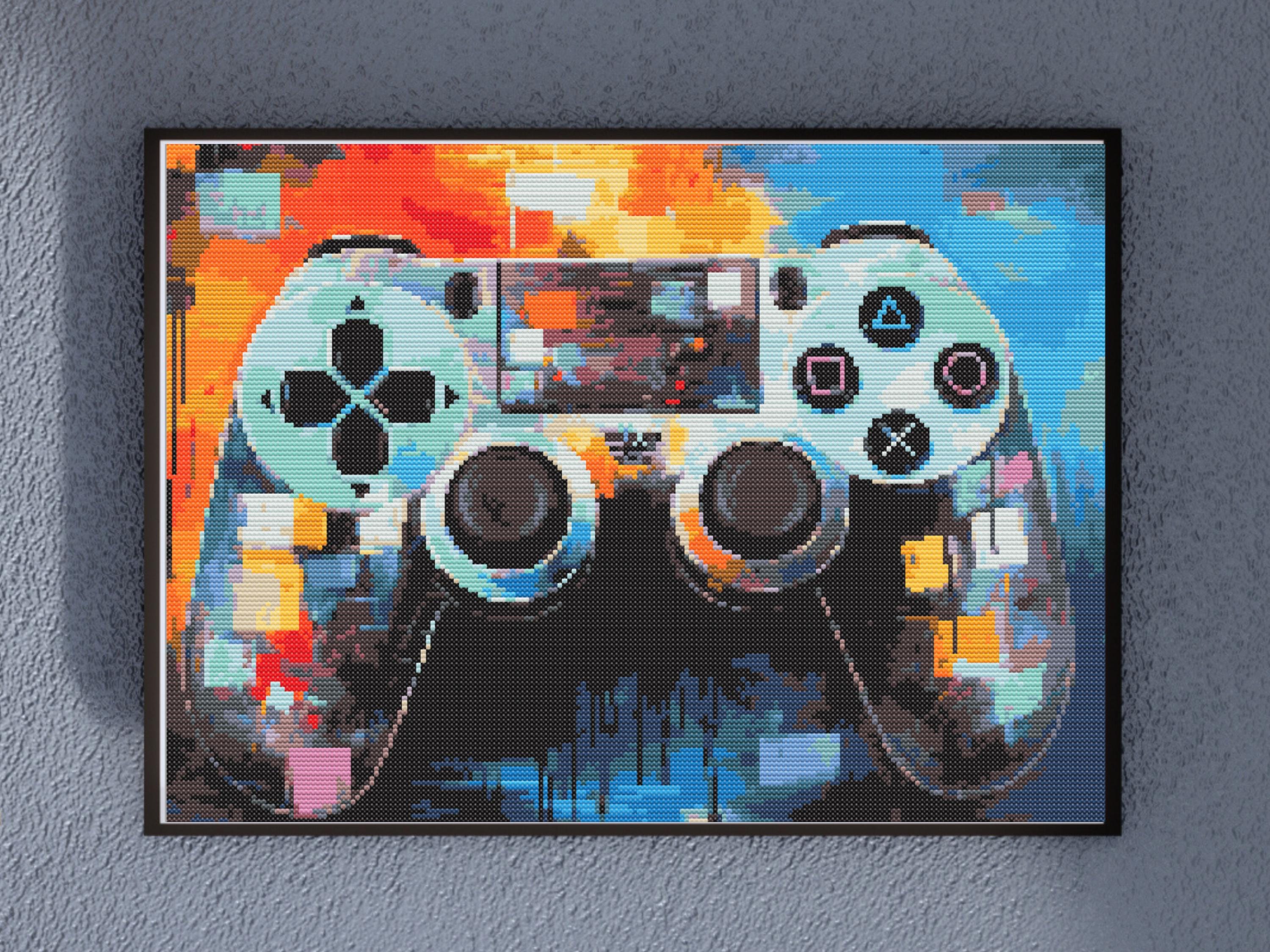 Game Controller 2 - Stunning video game decor for a gamer's room - Image 1