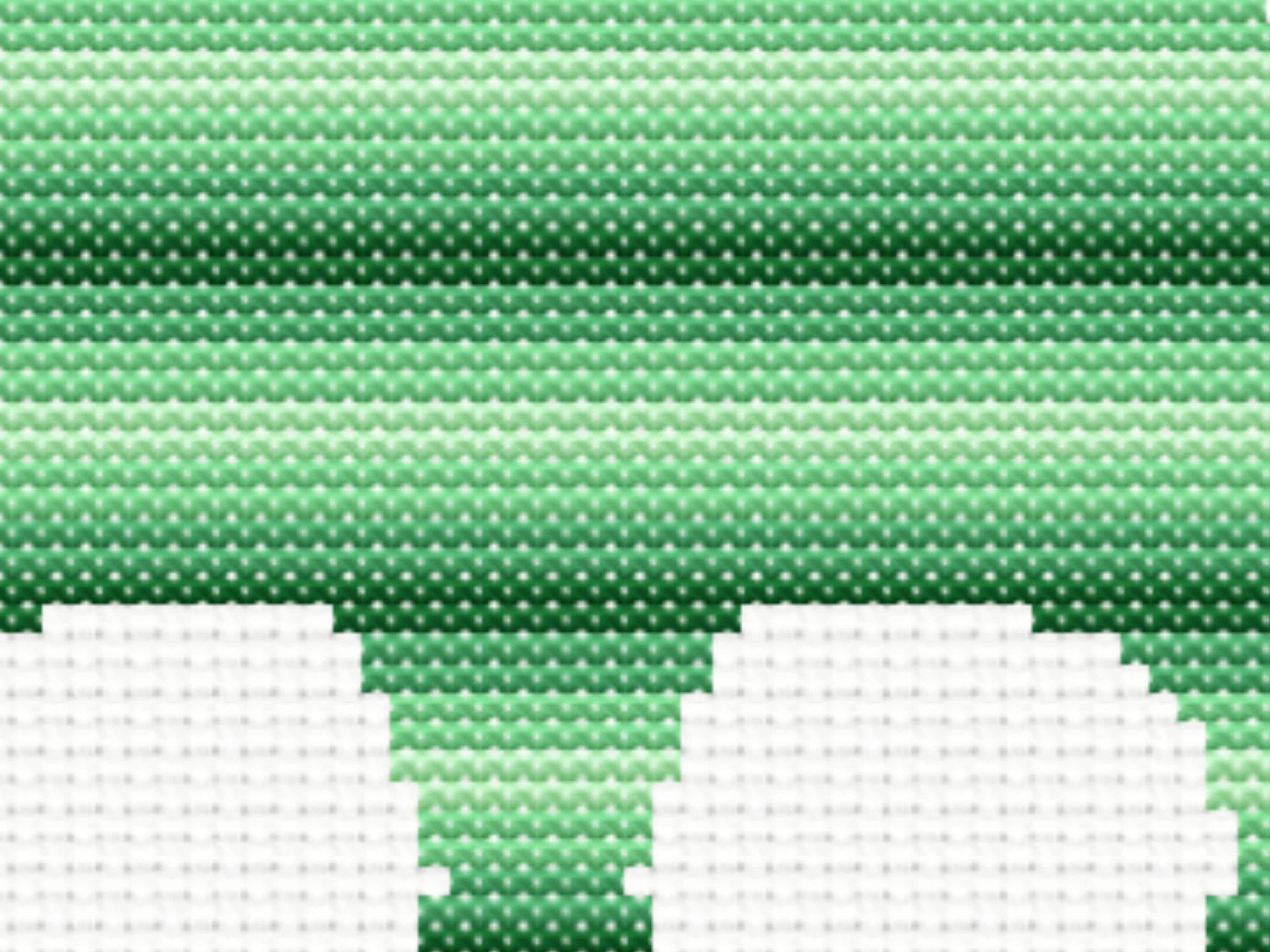 Skull Cross Stitch Pattern Designed For Variegated Thread - Color Variatios.  Easy Cross Stitch. Silhouette Counted Cross Stitch - Thumbnail 6