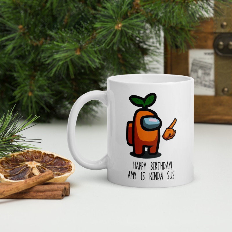Personalised Among Us Birthday Mug - Etsy