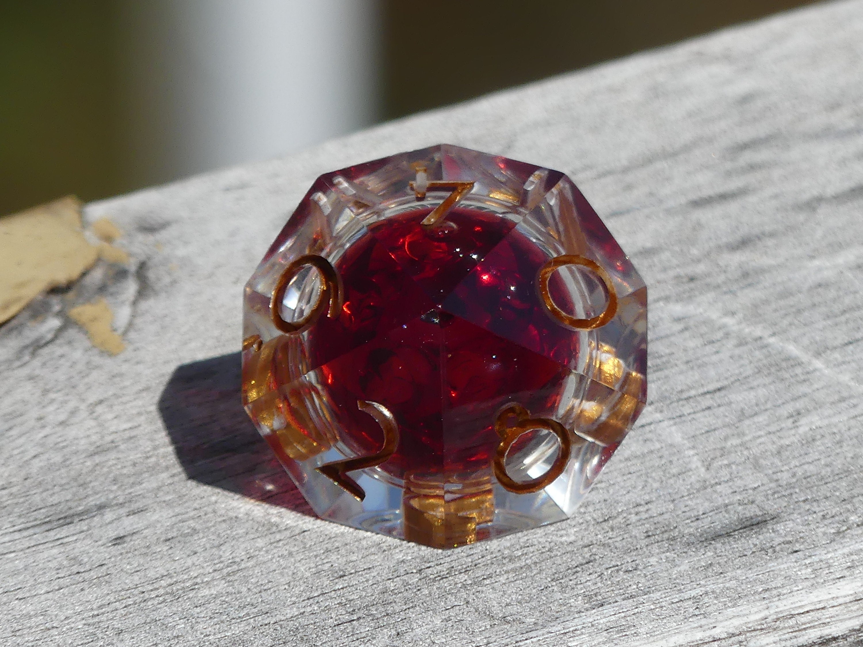 Real RED WINE Dice Liquid Core Handmade Resin 7 Dice Set Etsy Canada