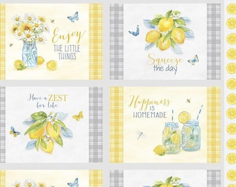 Zest For Life Placemat Panel Multi by Cynthia Coulter for Wilmington Prints 24&quot; X 44&quot; Panel