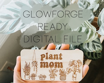 Glowforge Digital File, Glowforge SVG file, Glowforge file, Glowforge ready, Laser file, laser cut svg, laser ready, digital file, SVG