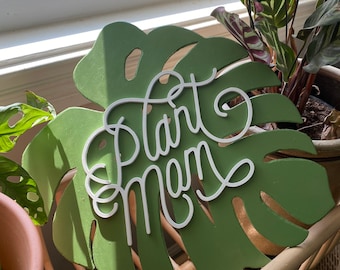 Plant Mom Sign, SVG File, Glowforge SVG File, SVG cut file, glowforge cut file, svg file glowforge, boho glowforge svg file, boho svg file